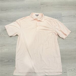 Peter Millar Soft Orange Summer Comfort Polo Shirt